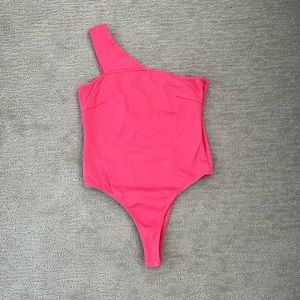 Lulu’s one strap bodysuit